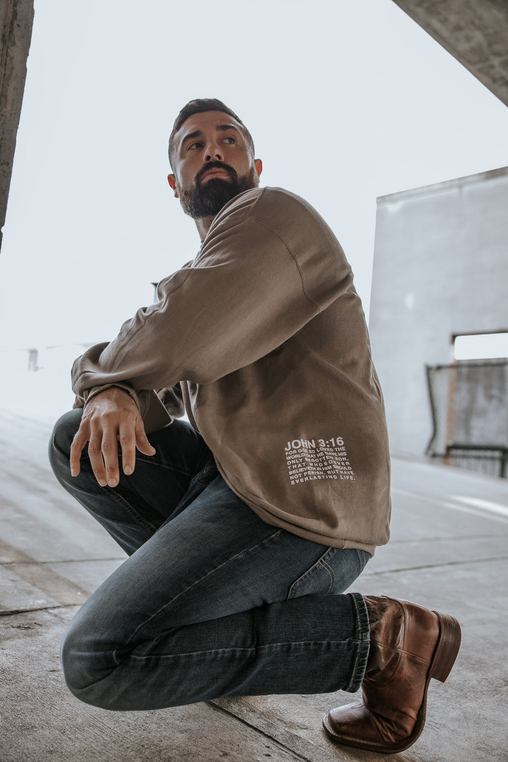 Jesus Saves Crewneck