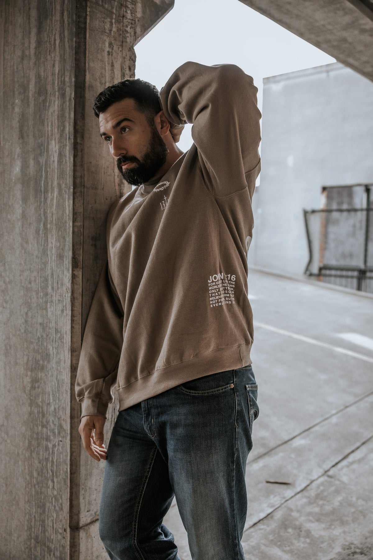 Jesus Saves Crewneck