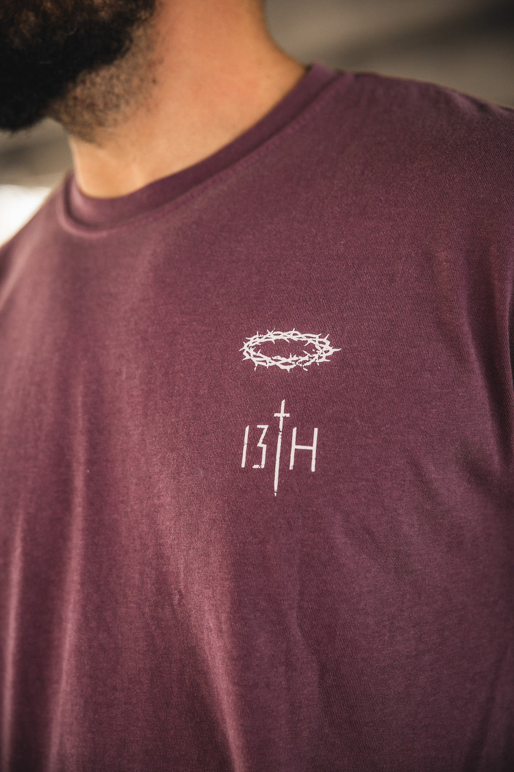 Jesus Saves Premium Tee - Berry