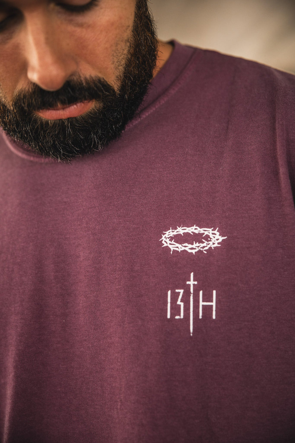 Jesus Saves Premium Tee - Berry