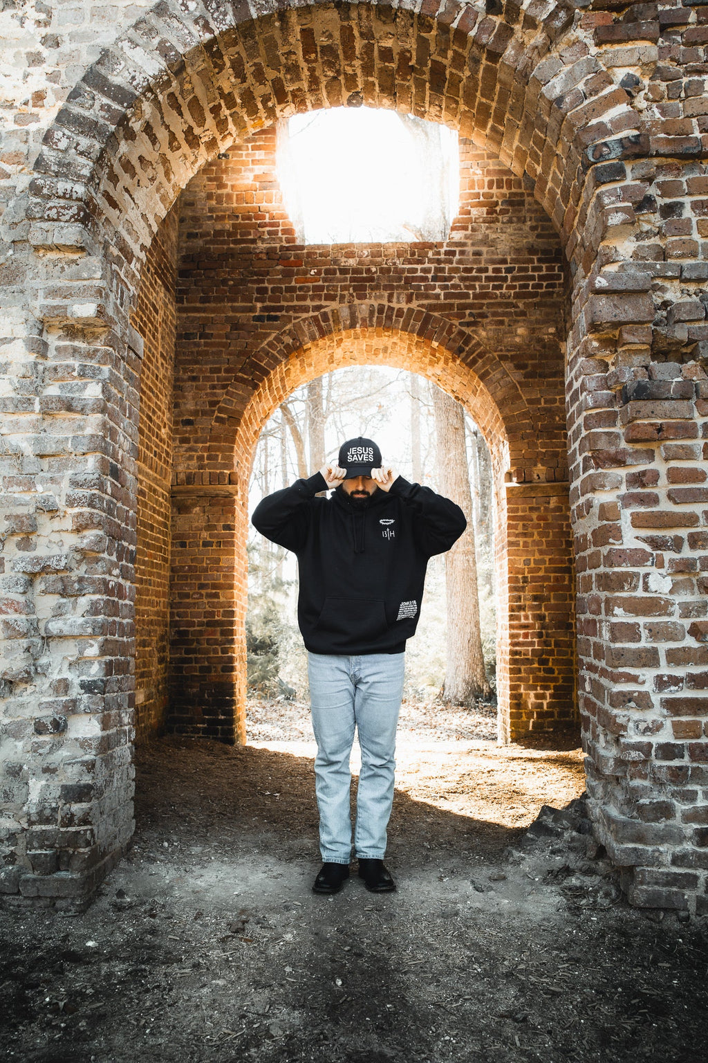 Jesus Saves Black Snapback