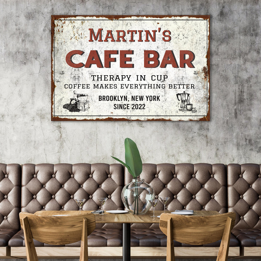Cafe Bar Sign