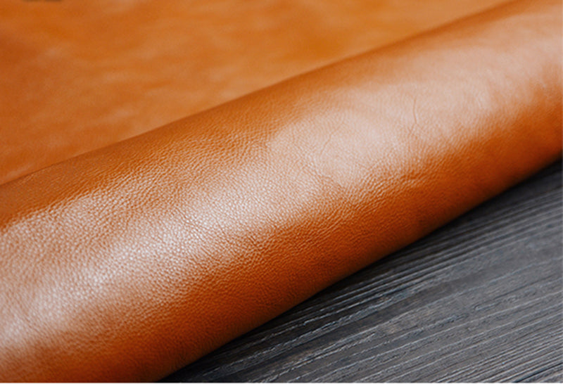 Italian Vegetable Tanned Full Grain Leather Color Options