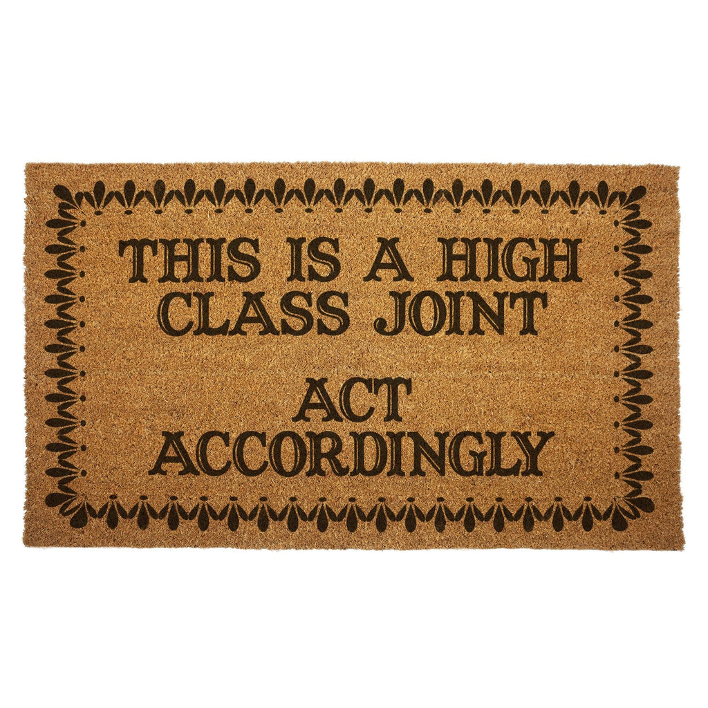 This is a High Class Joint Door Mat