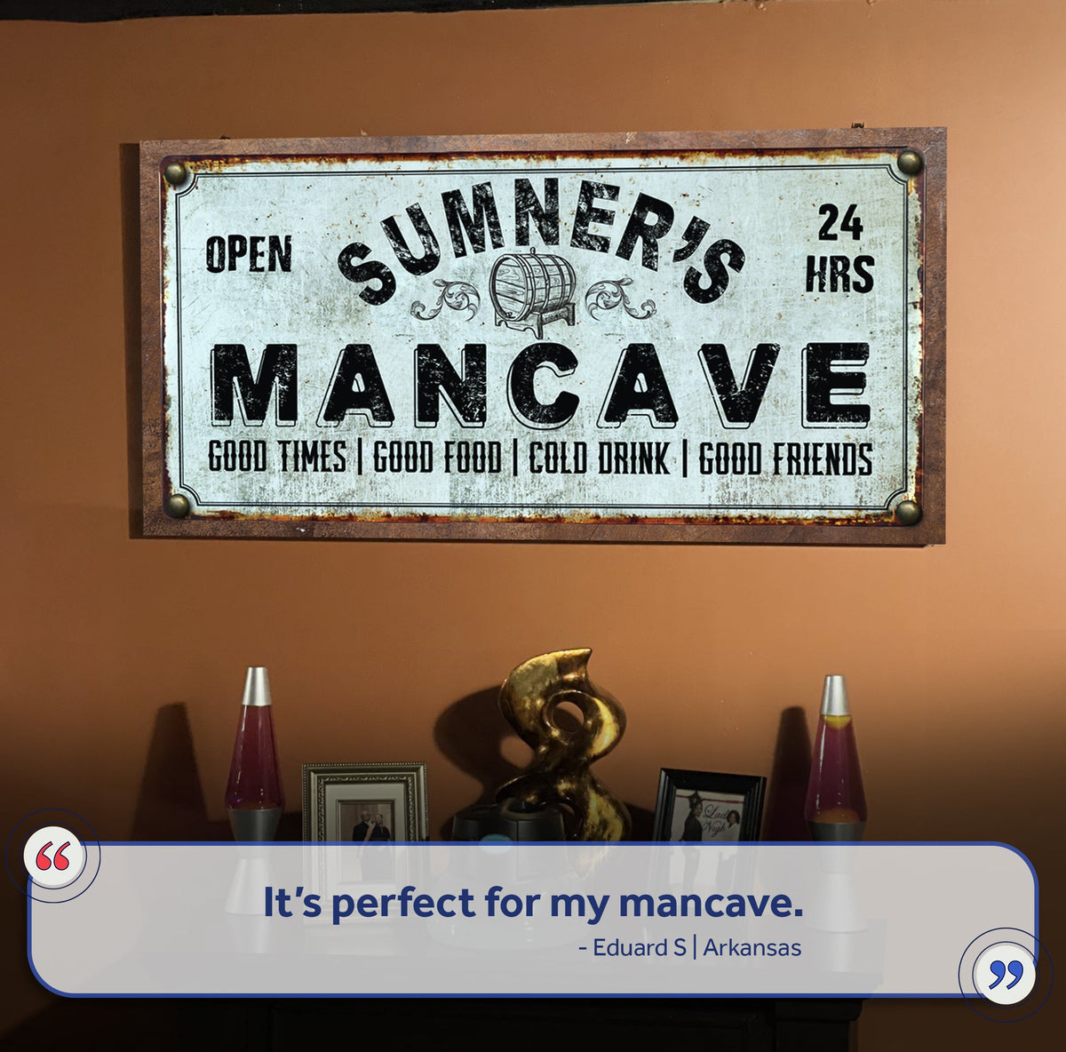 Man Cave Sign