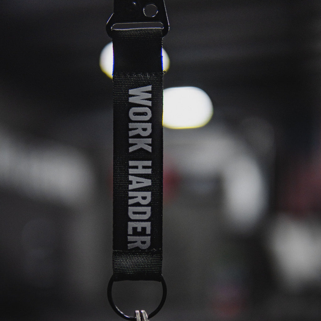Work Harder - Keychain