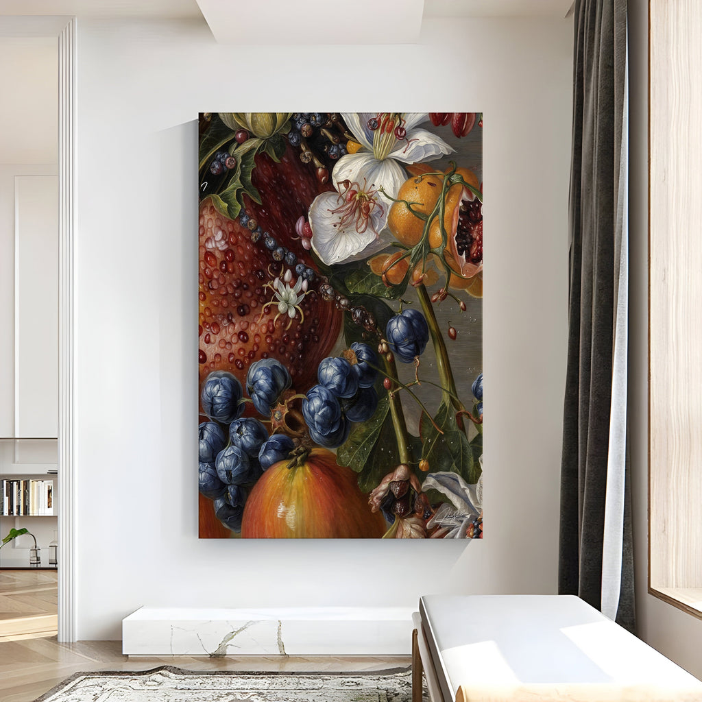 Canvas Print: "Baroque Bounty"