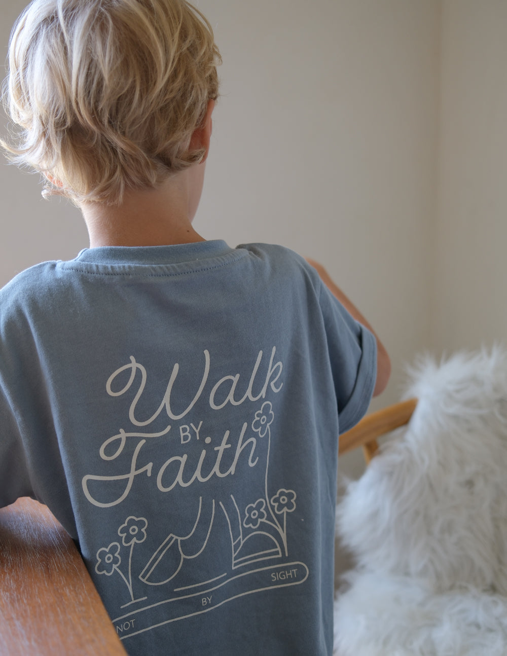 Walk by Faith Kids Tee