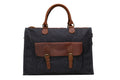 Vintage Messenger Bag Leather Satchel Canvas 15 Inch Laptop Bag Crossbody Shoulder Bag