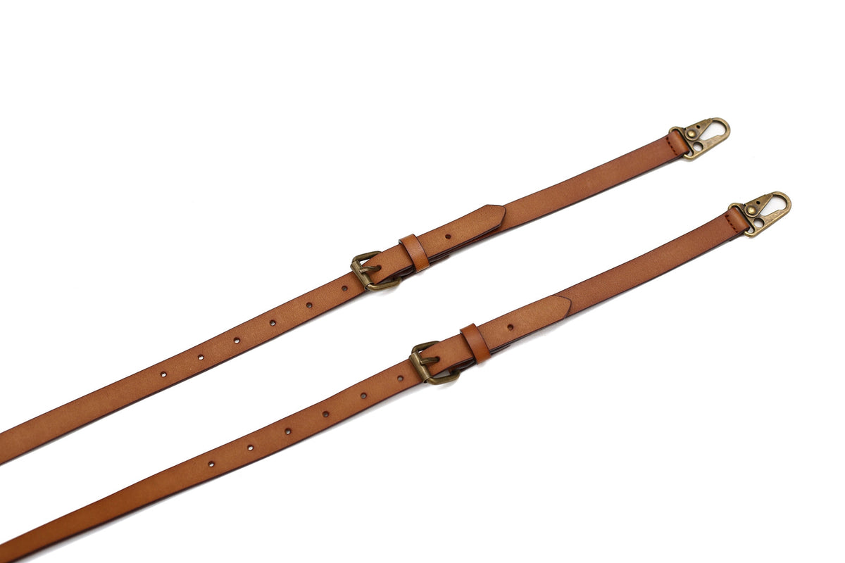 Mens Leather Suspenders Adjustable Leather Braces with 4 Metal Hook Clips Wedding Party Suspenders Groomsmen Gift