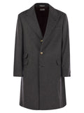 Brunello Cucinelli Men Wool And Cashmere Coat