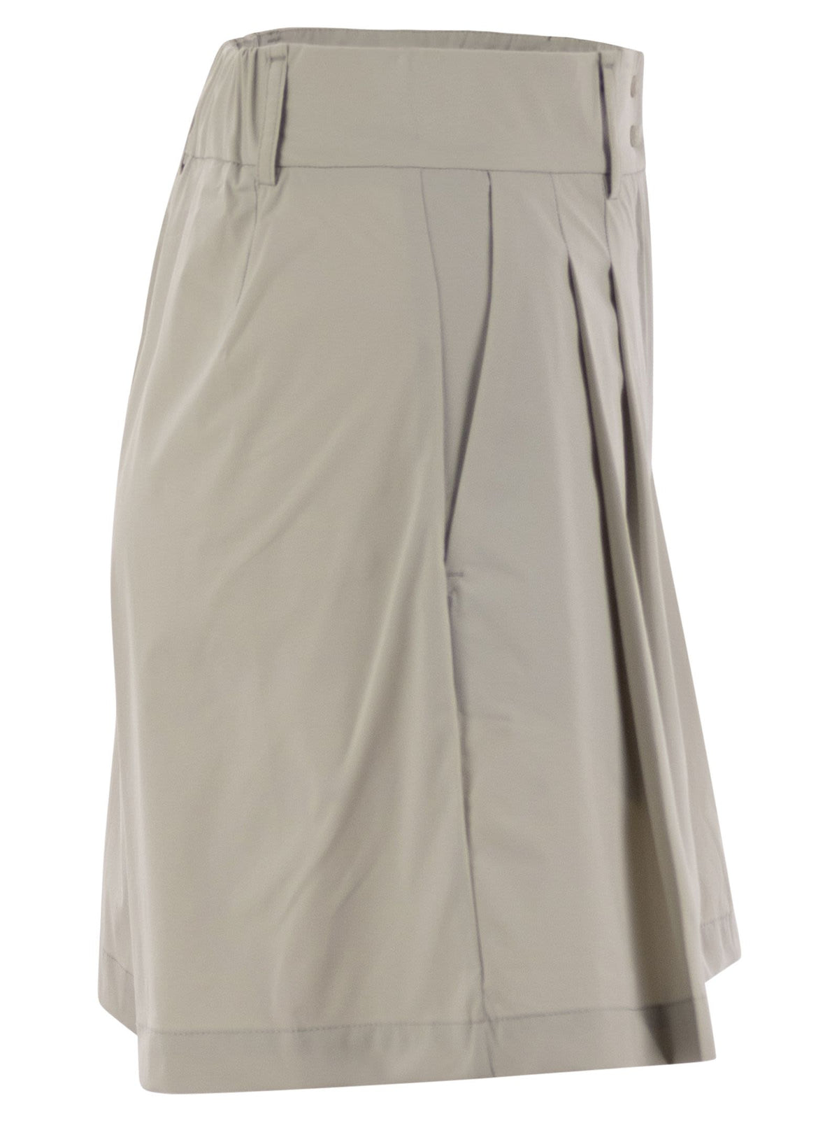 Herno Women Stretch Nylon Shorts