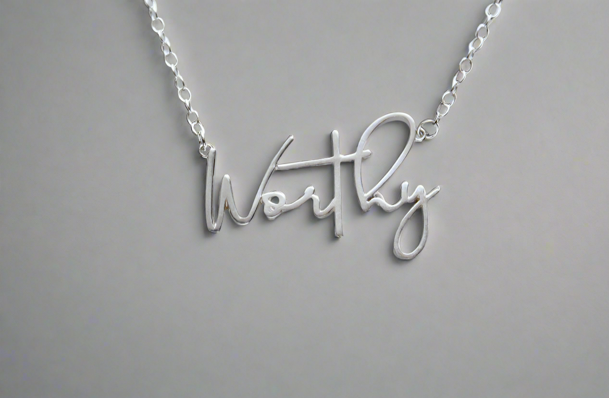 Worthy in Sterling Silver
