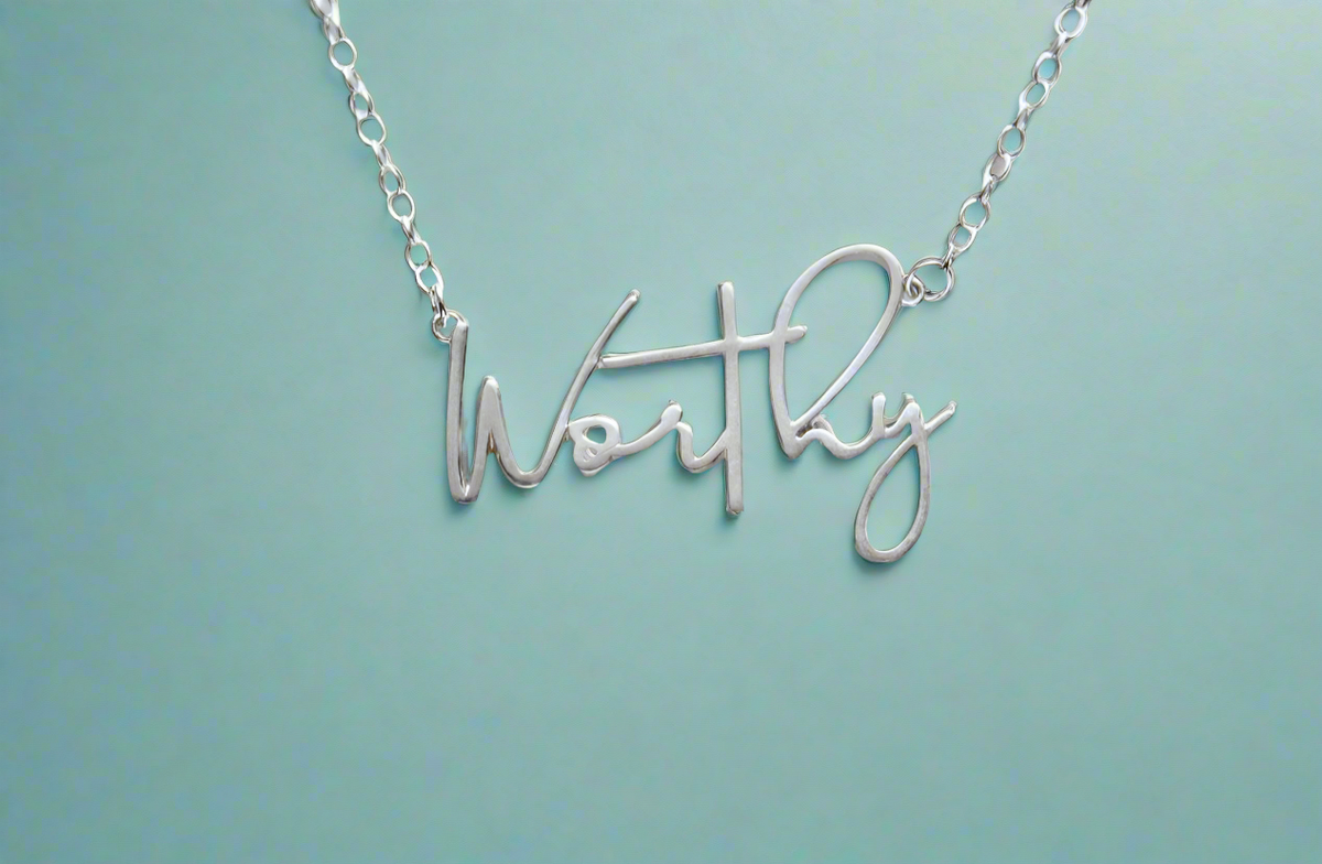 Worthy in Sterling Silver