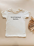 Birthday Babe Organic Kids T-shirt