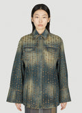 Blumarine Women Studded Denim Jacket