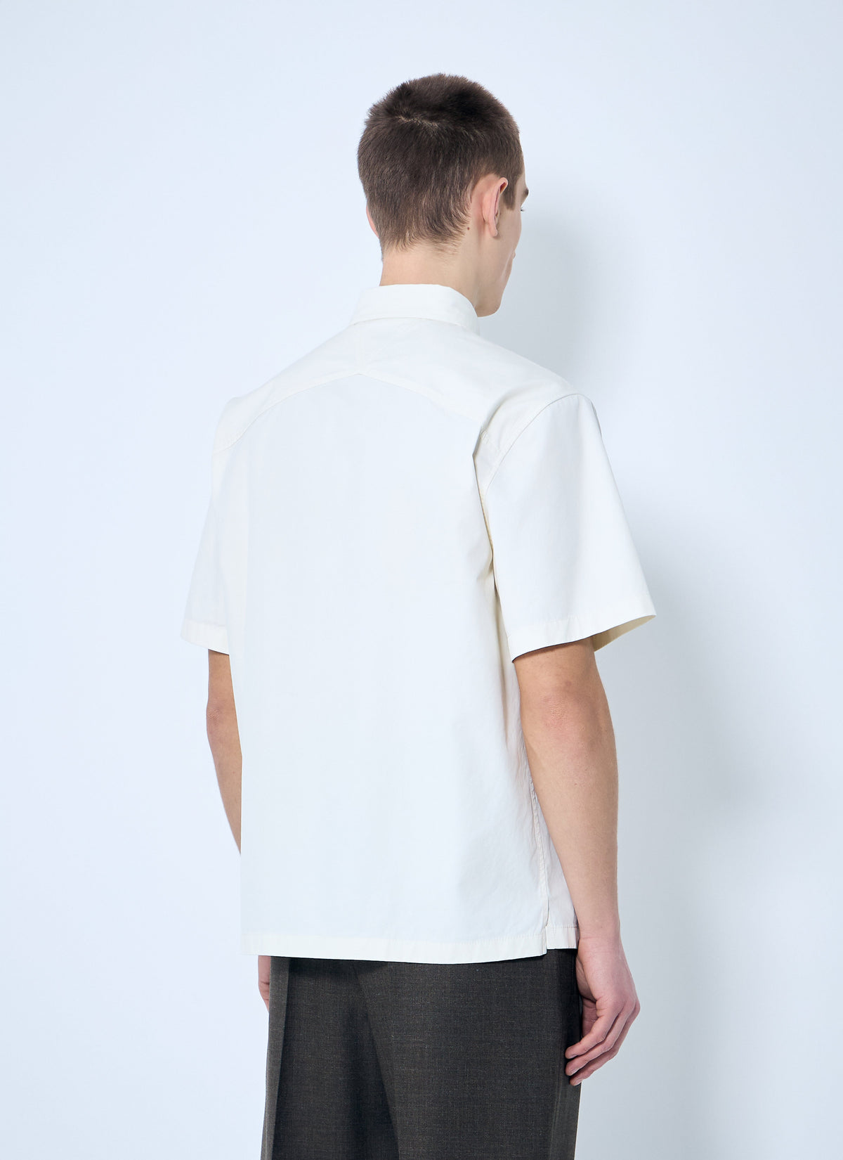 Bottega Veneta Men Light-Cotton Twill Shirt