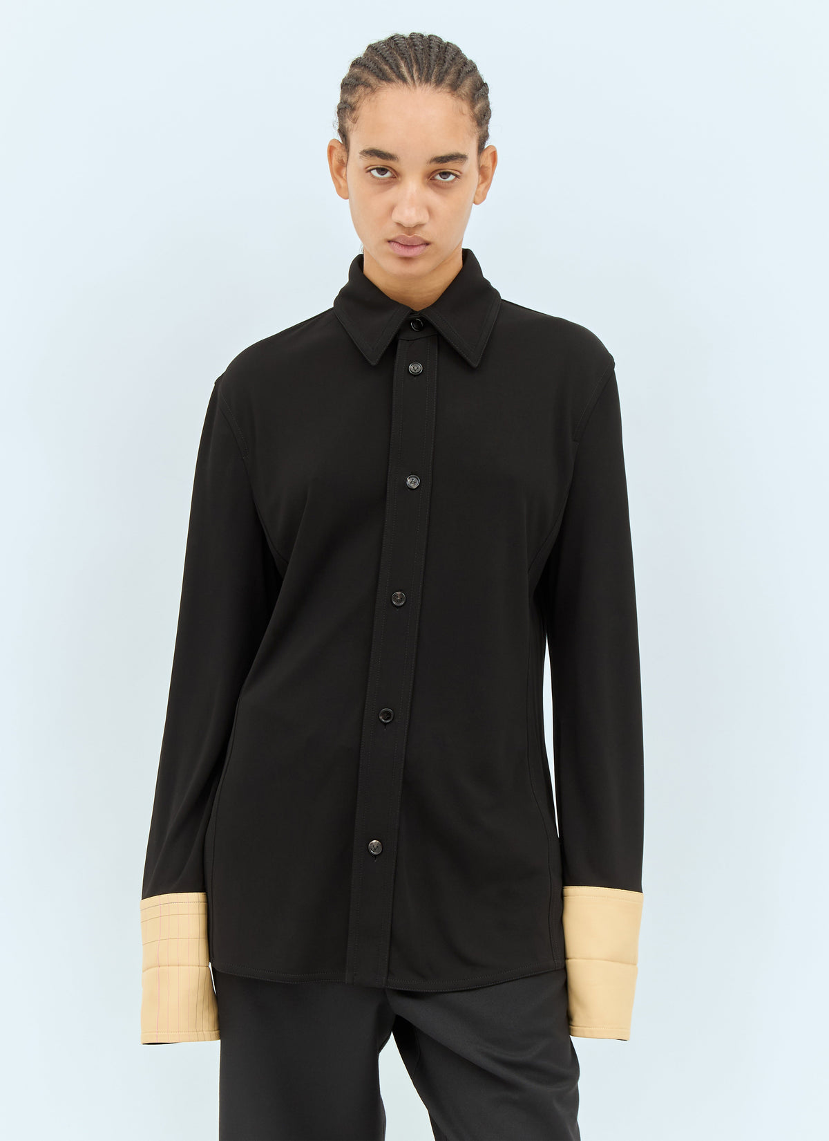 Bottega Veneta Women Fluid Long-Sleeve Shirt