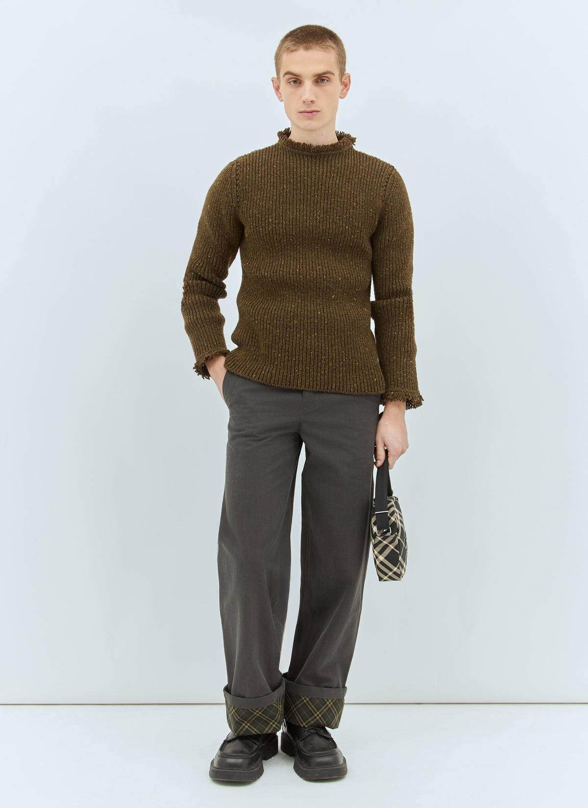 Burberry Men Cotton Carpenter Pants
