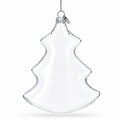 Christmas Tree Clear Glass Christmas Ornament