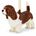Cocker Spaniel Glass Christmas Ornament