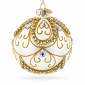 Victorian Jewels Glass Ball Christmas Ornament