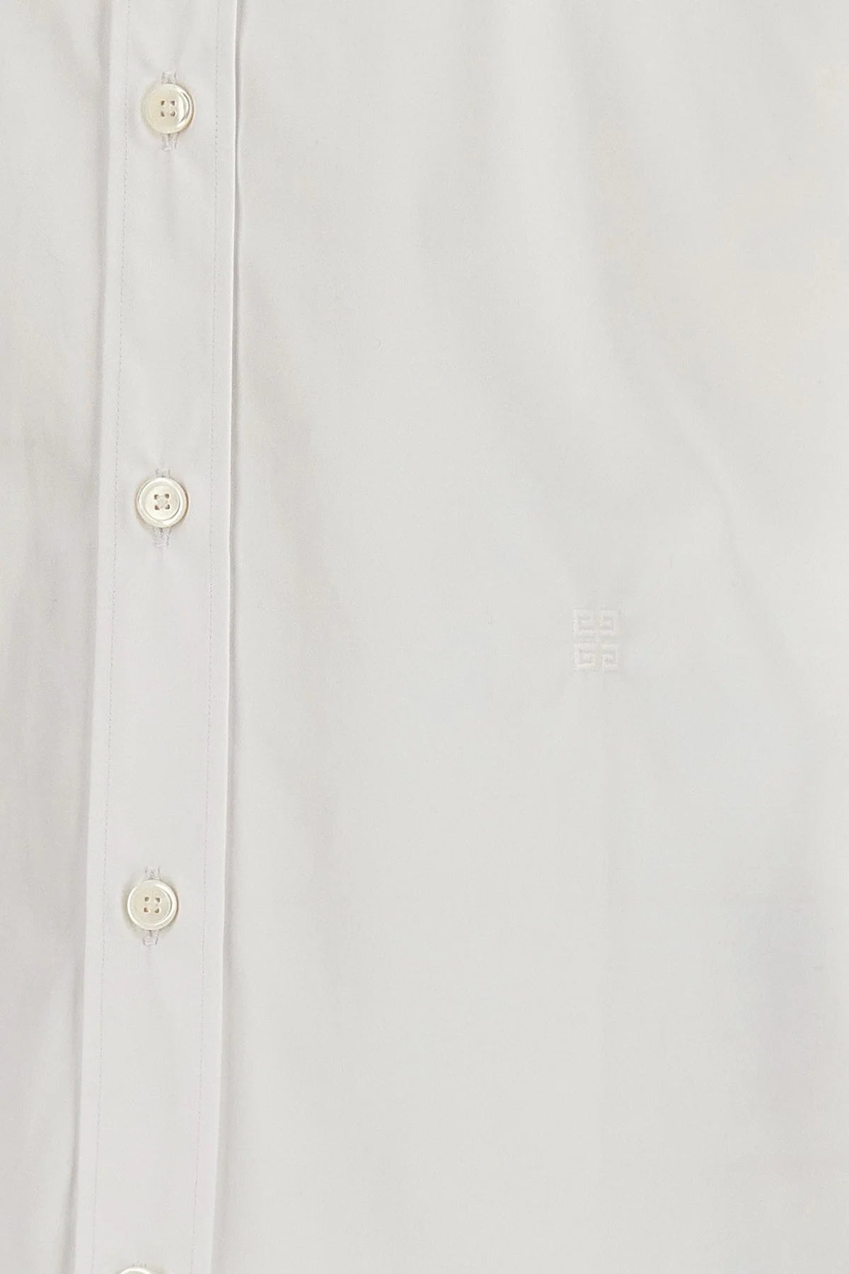 Givenchy Men Logo Embroidery Shirt