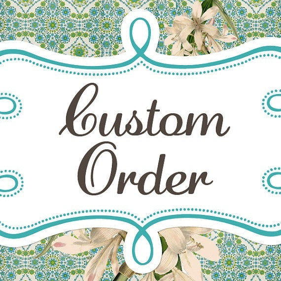 EXTRA CUSTOM ORDER FEE