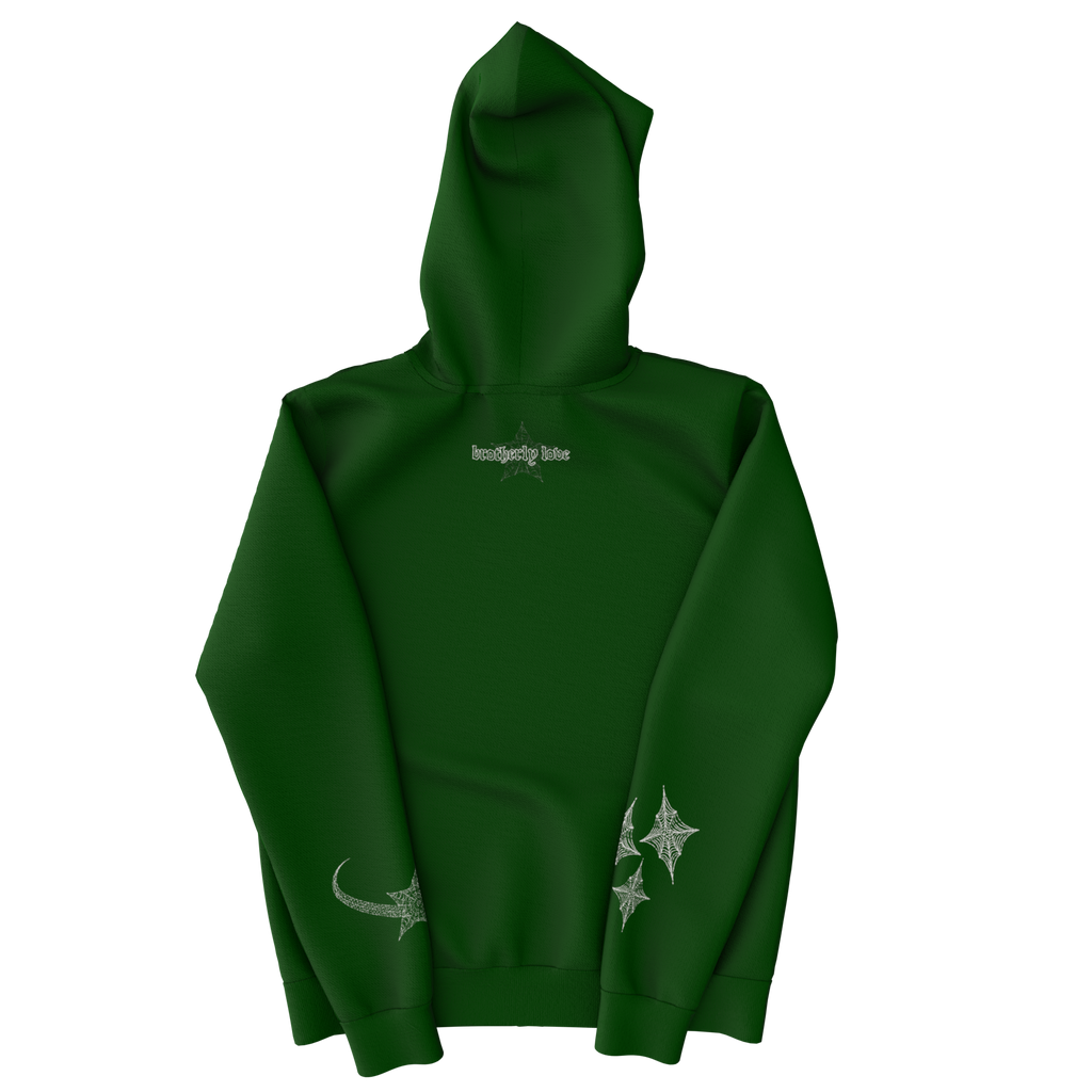 BL WEBSTAR FULL ZIP HOODIE (GREEN/WHITE)
