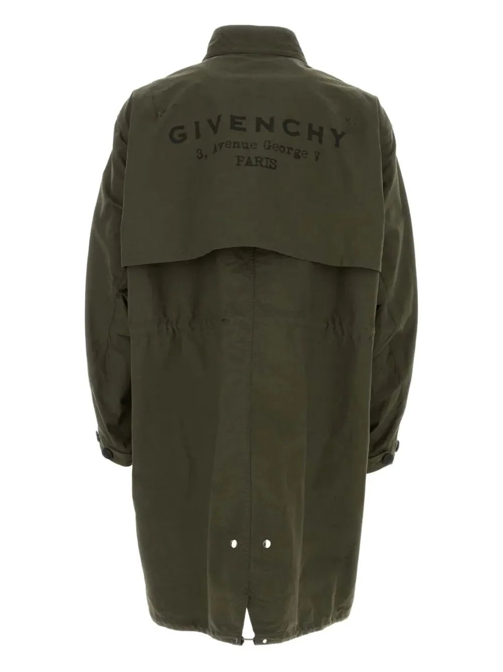 Givenchy Men Twisted Arm Parka