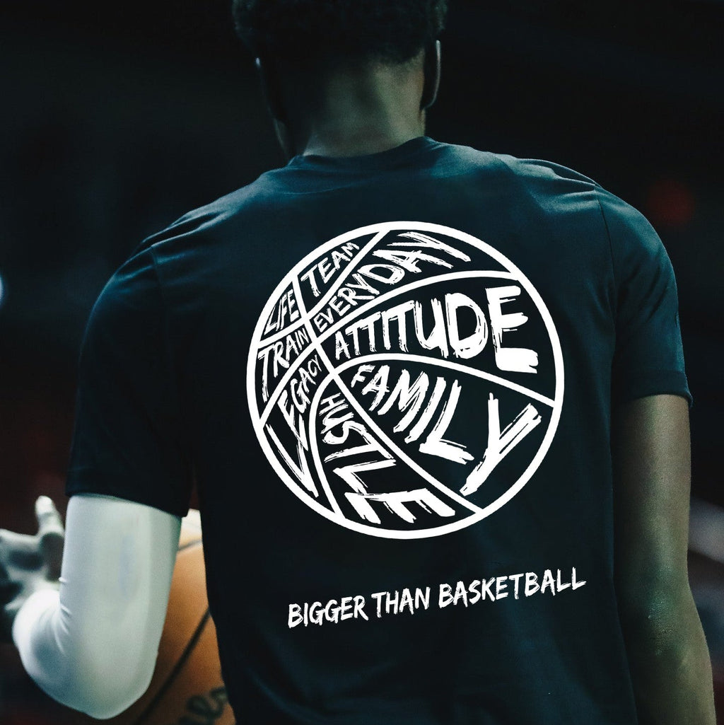 Bigger Than Basketball - T-Shirt - Black