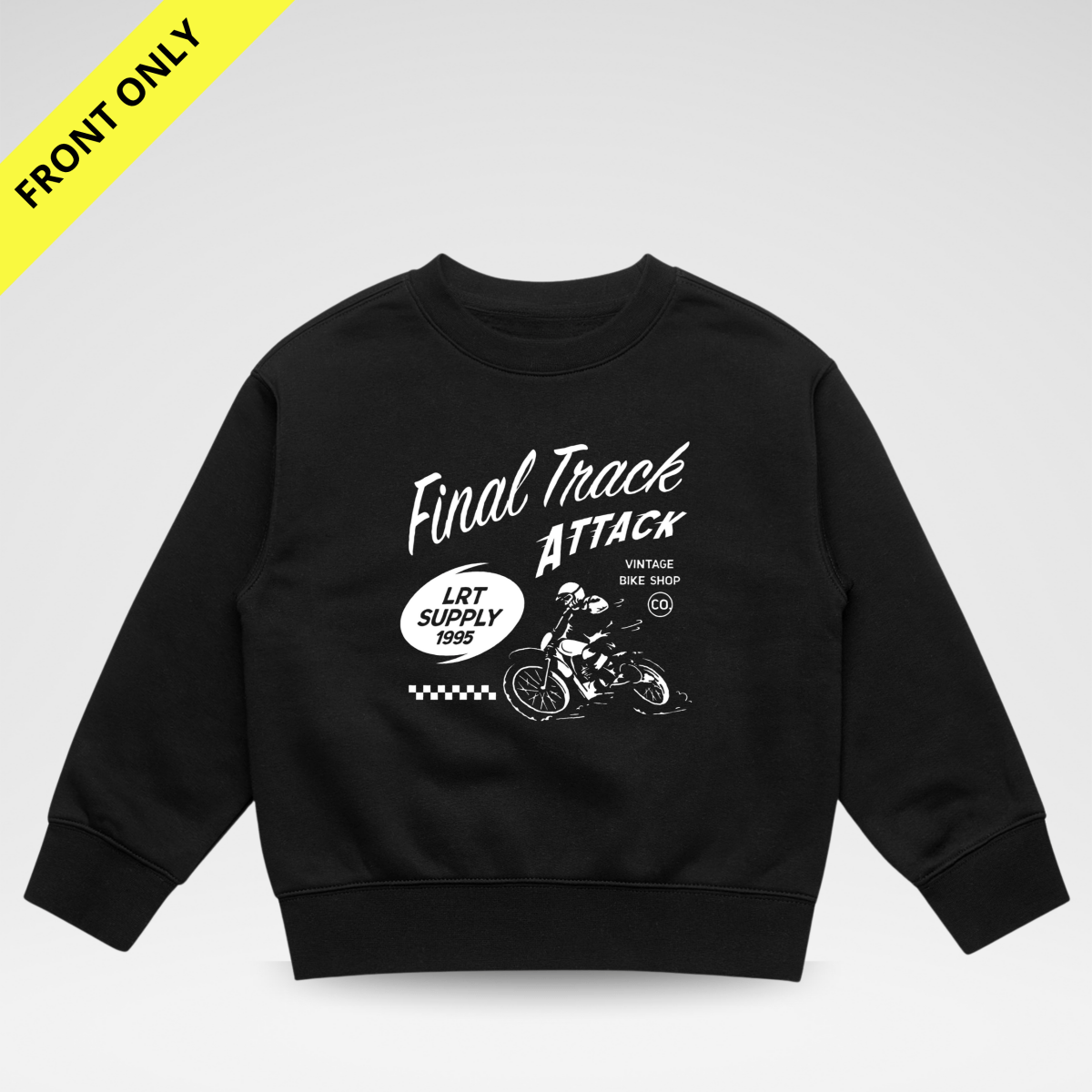 FINAL TRACK ATTACK CREWNECK - FRONT ONLY