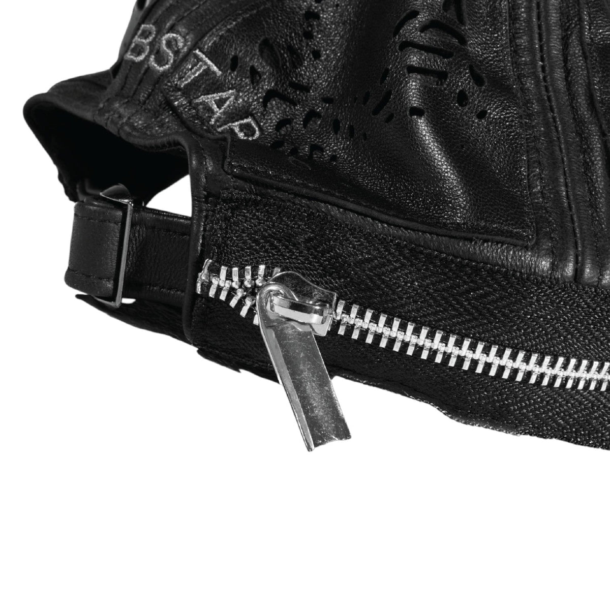 BL BURNEDWEB LEATHER 360° ZIPPER CAP