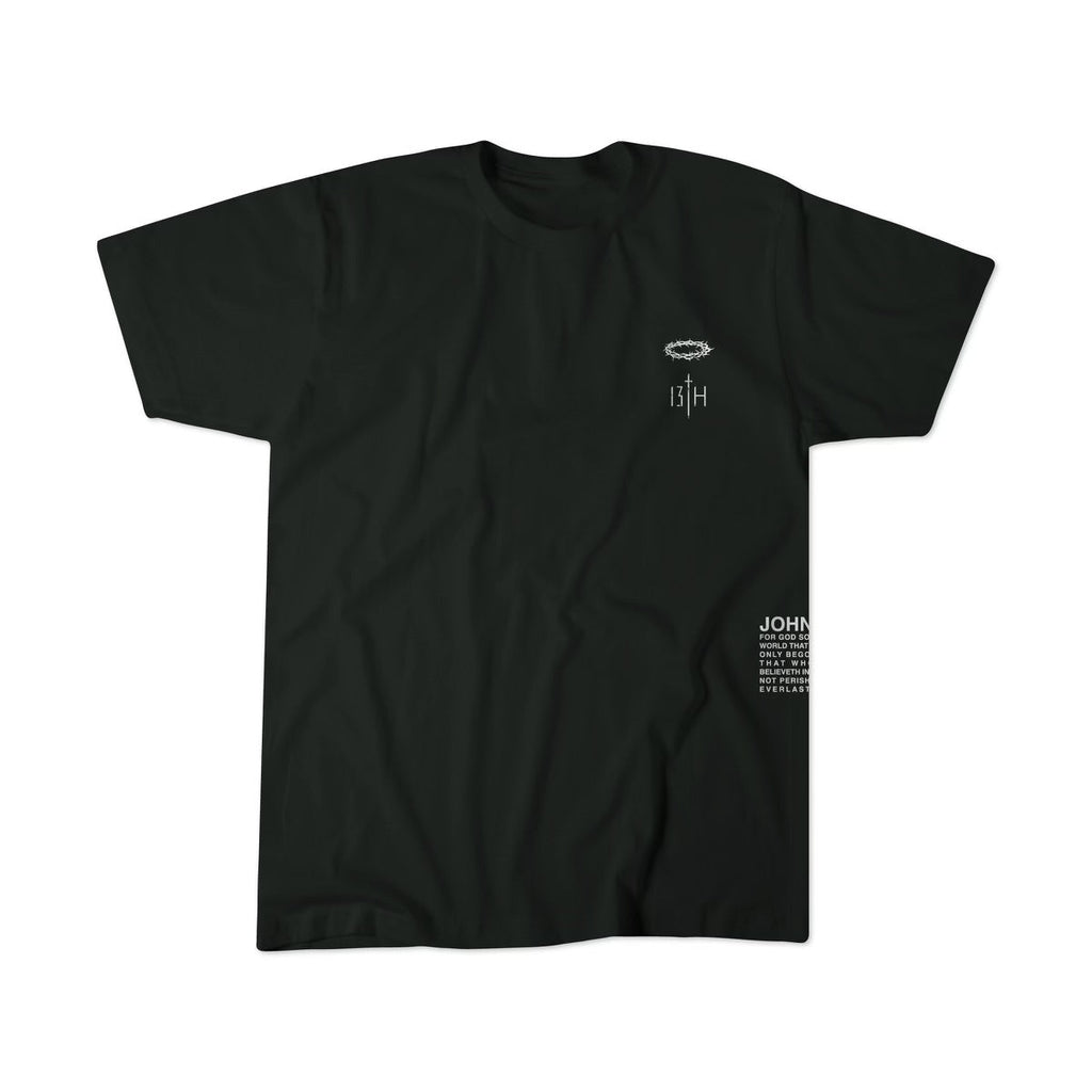 Youth Jesus Saves Premium Tee - Black