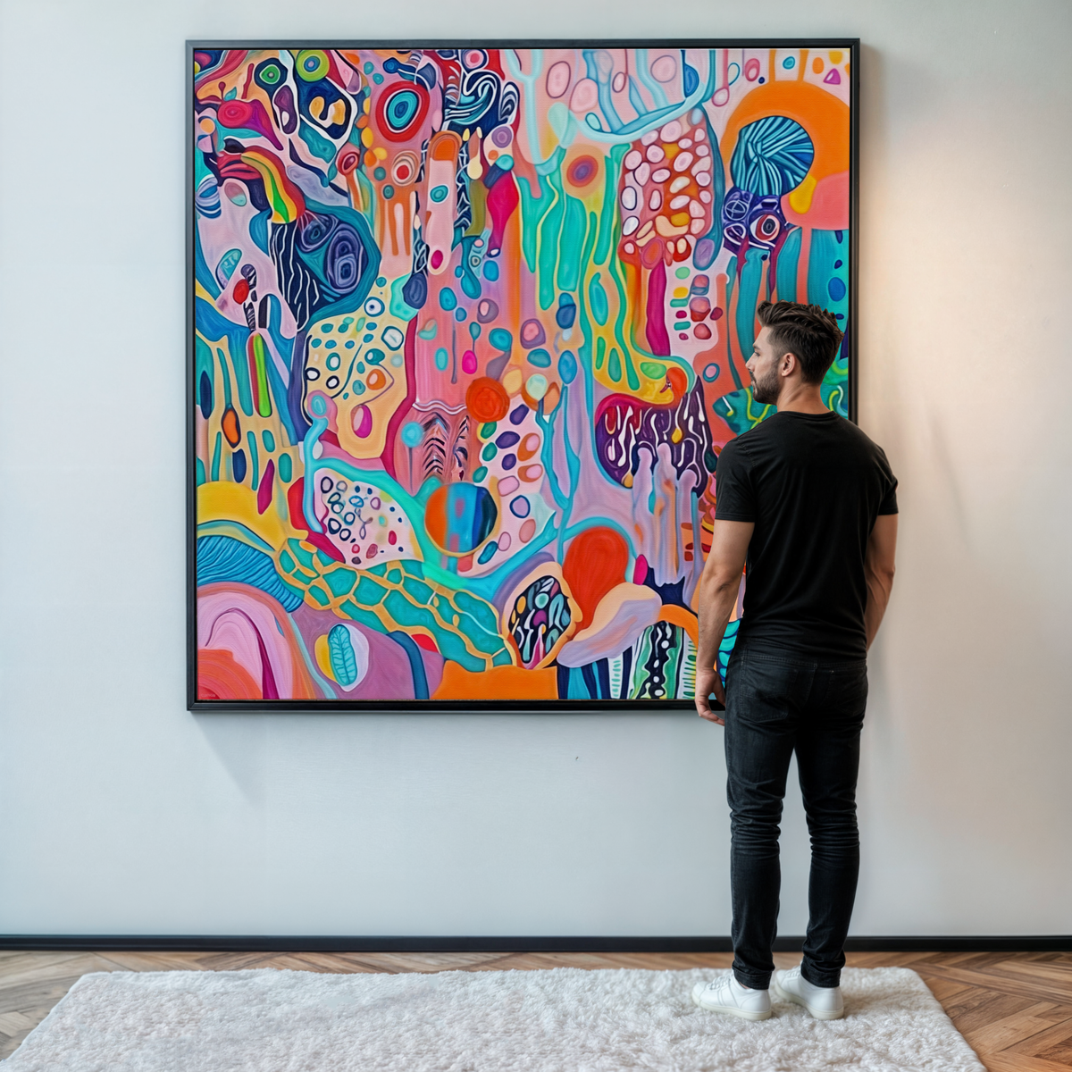 Canvas Print: "Kaleidoscopic Voyage"