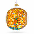 The Tree of Life Painting by Gustav Klimt Glass Ball Christmas Ornament