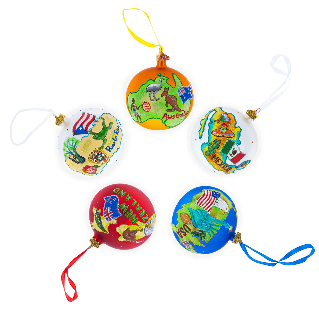 Florida Keys, USA Glass Ball Christmas Ornament 4 Inches