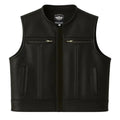 Legendary Lowlife Z Black Leather Club Vest