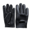 Ventilated Touchscreen Deerskin Driving Gloves