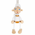 Angel Wooden Doll on a Spring 6 Inches