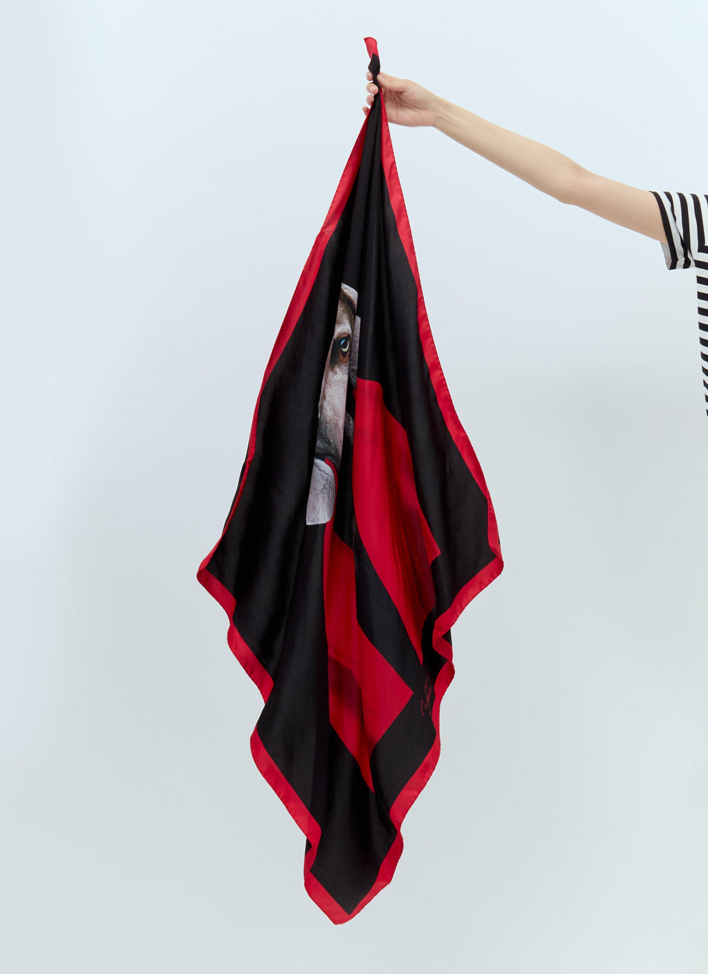 Max Mara Women Printed Silk Scarf