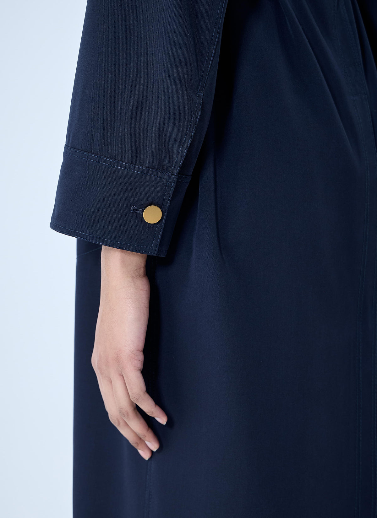 Max Mara Women Gabardine Wool Coat
