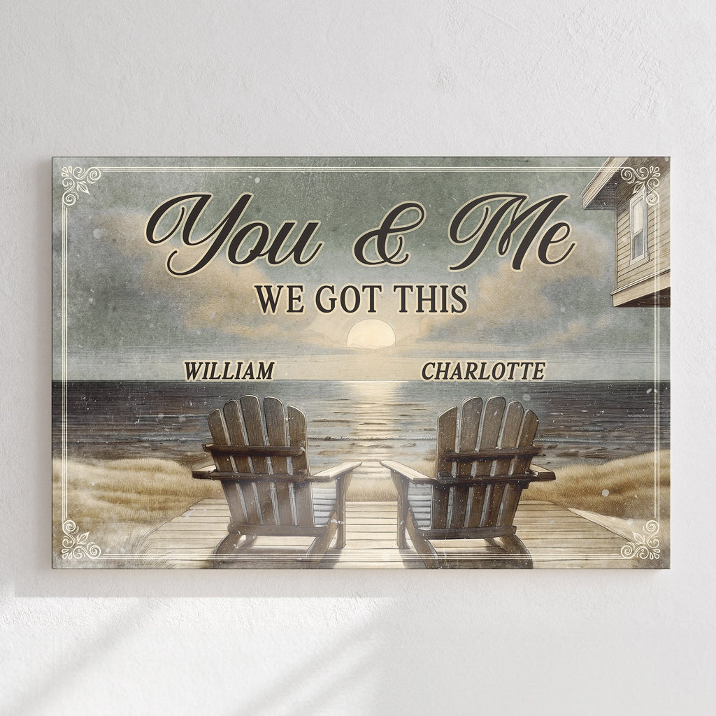 Ranch House Porch Themed We Got This Couple Sign