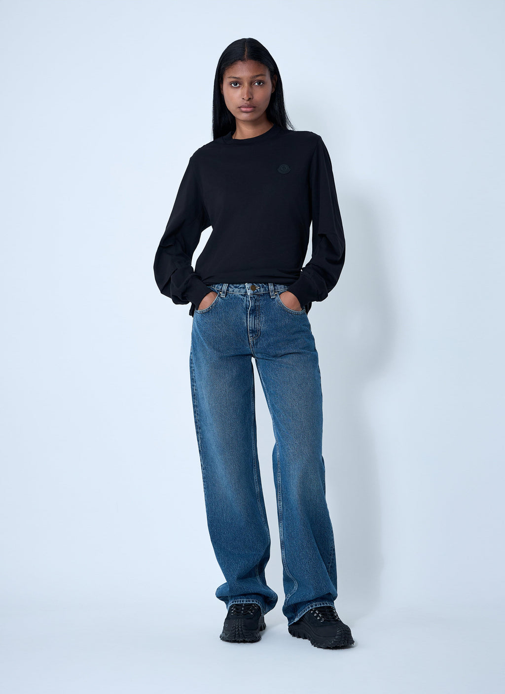 Moncler Women Five-Pocket Jeans