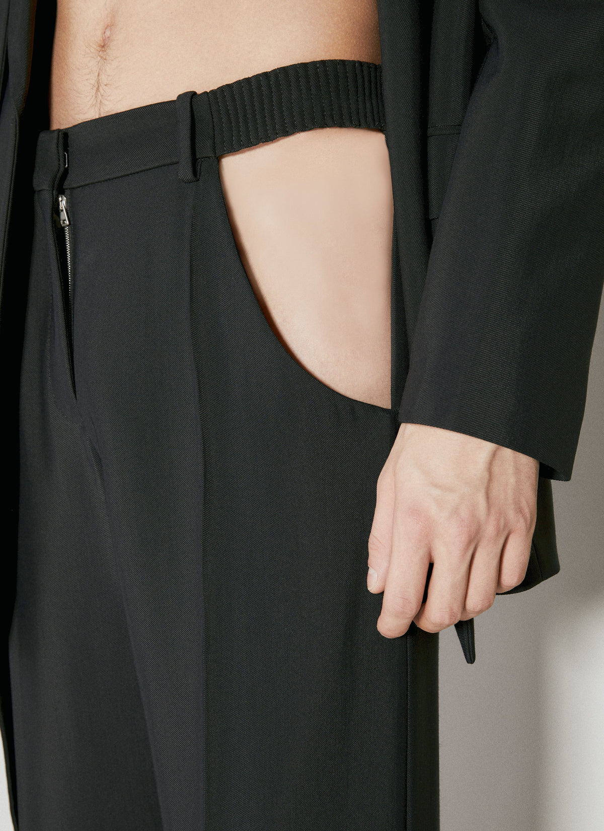 Mugler Women Cut-Out Tailored Pants