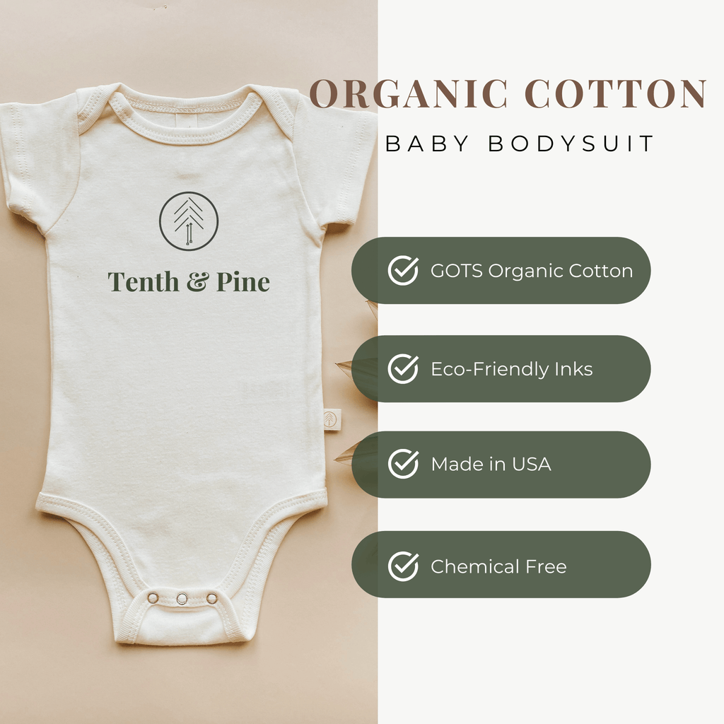 Tiny Blessing Organic Cotton Baby Bodysuit