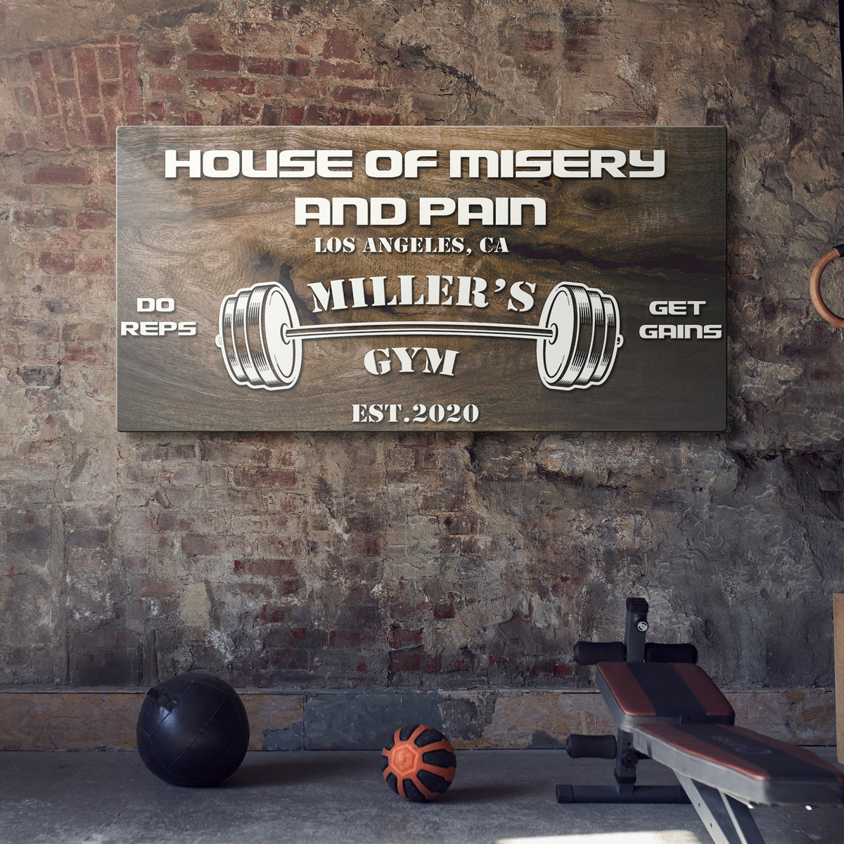Gym Sign IV