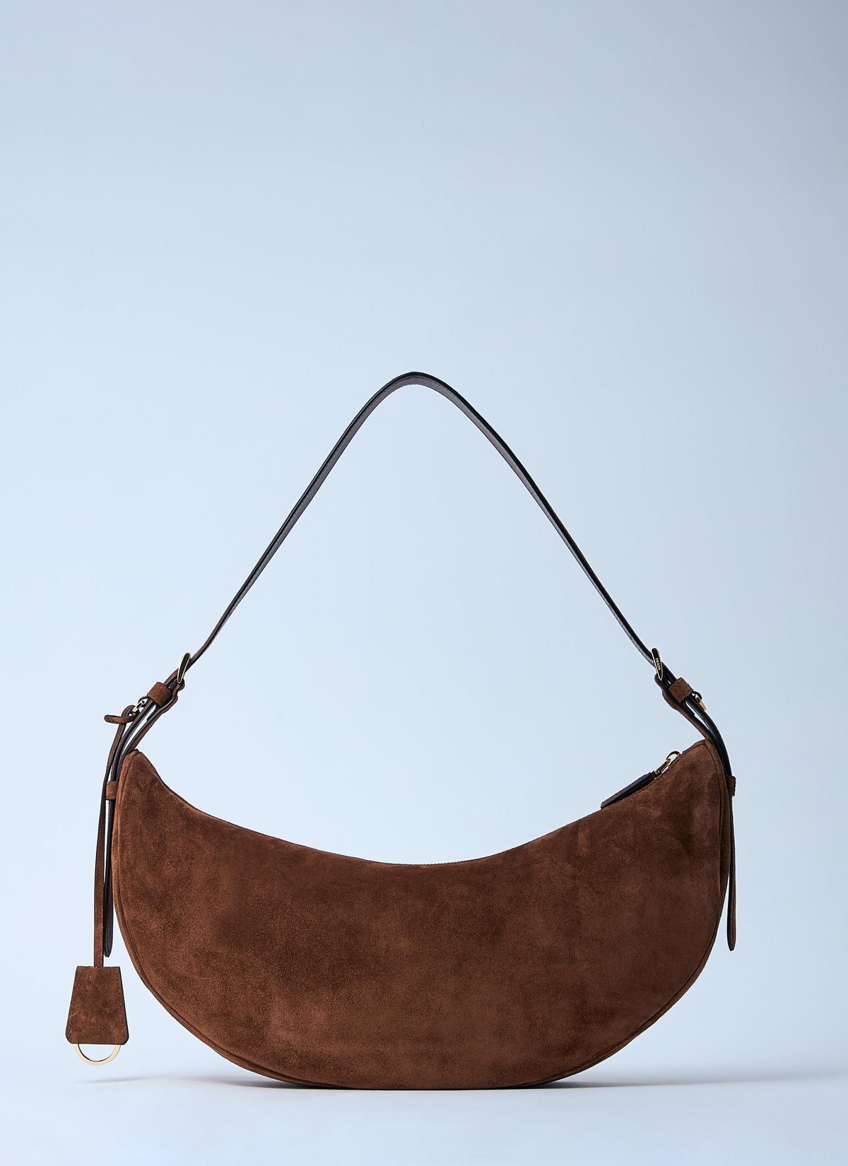 Prada Women Small Suede Shoulder Bag