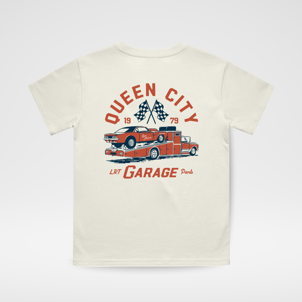 QUEEN CITY GARAGE TEE