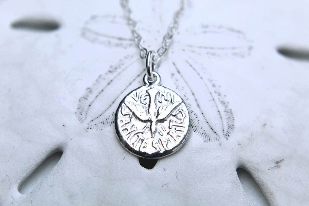 Holy Spirit Necklace in Sterling Silver